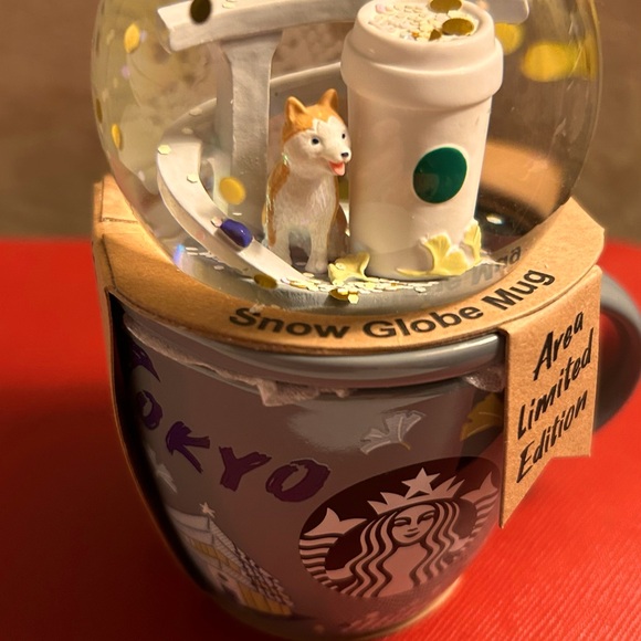 Starbucks Snow Globe MUG NWT Only Sold in Tokyo - Picture 7 of 9